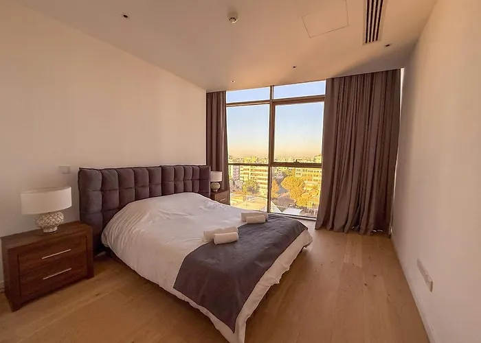 アパート The 1 -nicosia Luxe Stay- Gym Pool 24h Concierge ニコシア