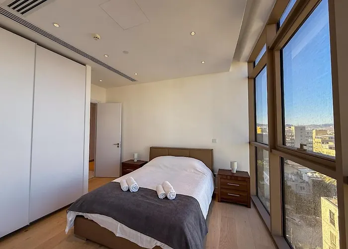 アパート The 1 -nicosia Luxe Stay- Gym Pool 24h Concierge