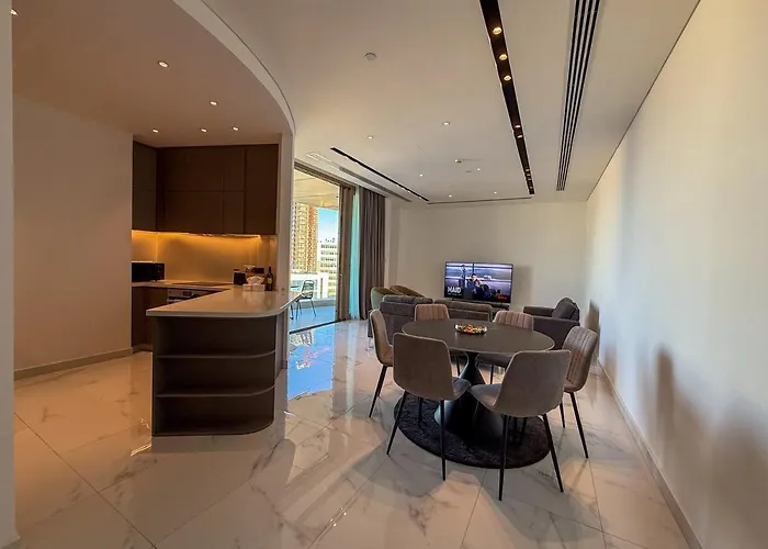 アパート The 1 -nicosia Luxe Stay- Gym Pool 24h Concierge *